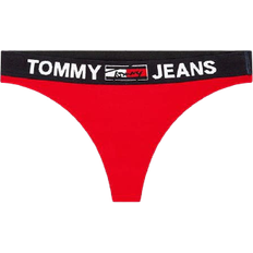 Rot Slips Tommy Hilfiger Contrast Waistband Logo Thong - Primary Red