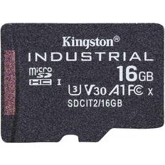 16 GB - microSDHC Memory Cards & USB Flash Drives Kingston Industrial microSDHC Class 10 UHS-I U3 V30 A1 16GB