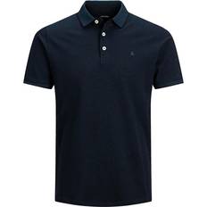 Jack & Jones Herren Poloshirts Jack & Jones Classic Pike Polo Shirt - Blue/Dark Navy
