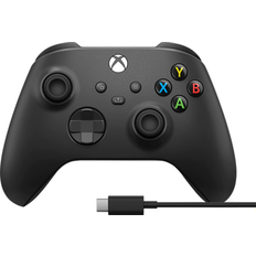 Microsoft Game-Controllers Microsoft Xbox Series X Wireless Controller + USB-C Cable - Black
