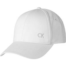 Calvin Klein Herren Caps Calvin Klein Cotton Twill Cap - White