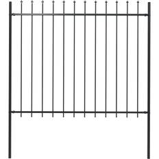 Fences vidaXL Garden Fence with Spear Top 66.9x78.7"