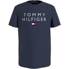 Tommy Hilfiger Organic Cotton Logo T-shirt -Twilight Navy (KB0KB06849)