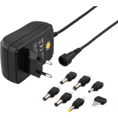 Strømadapter/Eluttak (12-230V) Batterier & Ladere Deltaco PSR-15B