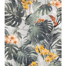 Grå Tapeter Dutch Wallcoverings Orchid Jungle (MY2101)