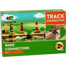 Plast Togbanetilbehør Toy2 Track Connectors Basic Connector 20pcs