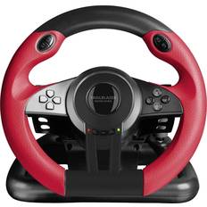 PlayStation 4 Spillkontroller SpeedLink Trailblazer Gaming Steering Wheel - Black/Red
