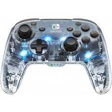 Kabellos - Nintendo Switch Game-Controllers PDP Afterglow Deluxe+ Audio Wireless Controller - Transparent