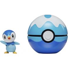 Pokemon clip n go Pokémon Pokemon Clip n' Go Piplup & Dive Ball (97899)