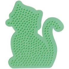 SES Creative 792 Pegboard Children's Cat Iron-on Beads, Mixed