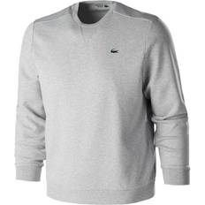 Lacoste Mesh Panels Sweatshirt - Grey Chine/Light Grey