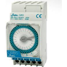 Orbis Zeitschalttechnik SUPRA QRD 230V DIN rail mount timer analogue 230 V AC