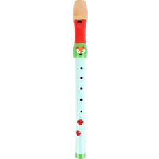 Small Foot 10722 Children's Flute, Child-Friendly Design, Made of Sturdy Wood and Suitable for Playing, Encourages The Creativity