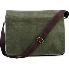 Grønne Messengervesker Quadra Despatch Bag - Vintage Military Green