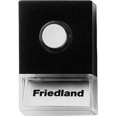 Hvite Dørklokker Friedland 1003-32 Honeywell Doorbell Push Button