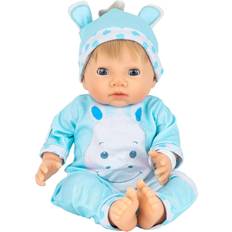 Tiny Treasures Blond Haired Doll Hippo Outfit
