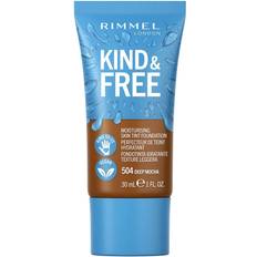 Rimmel Foundations Rimmel Kind & Free Moisturising Skin Tint Foundation #504 Deep Mocha