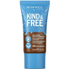 Rimmel Foundations Rimmel Kind & Free Moisturising Skin Tint Foundation #605 Deep Chocolate