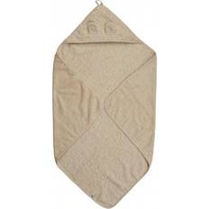 Babyhåndkler Pippi Towel with Hood Sandshell