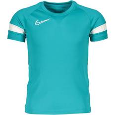 Turkise Overdeler Nike Academy 21 T-shirt Kids - Turquoise/White