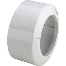 Boden- & Wandhauben VIEGA WC Anschluss Klapprosette 2teilig 110mm Kunststoff weiß