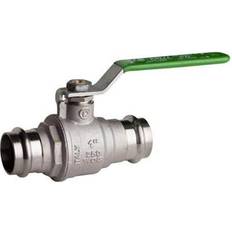 PETTINAROLI Heavyduty fullway ball valve with press fittings ends green