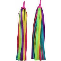 Toys Micro Mobility Unisex Youth Ribbon Fringe Handles, Neon, One Size
