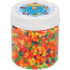 Hama Beads String Beads in Potje Neon Mix (51) 3000pc