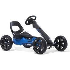 BERG Tråbiler BERG Pedal Car Reppy Roadster with soundbox Pedal Go Kart, Ride On Toys for Boys and Girls, Go Kart, Outdoor Games and Outdoor Toys, Adaptable to Body Lenght, Pedal Cart, for Ages 2.5-6 Years