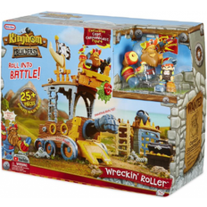 Little Tikes Lekesett Little Tikes 647093 Kingdom Builders-Wreckin Featuring Bashers Leader Captain Cannonblast with 25 Roller Pieces Including Dropping Balcony, Shooting Iron Fist, Cannon & Many More-Kids Ages 3 Multi