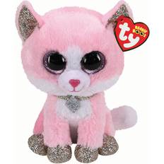 TY Soft Toys TY Fiona Cat Beanie Boo 15cm