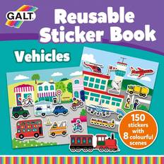 Galt Kreativitet & hobby Galt Reusable Sticker Book Vehicles