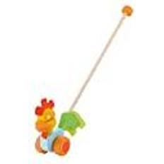 Schiebespielzeuge Giochi Preziosi Sevi Push Along Rooster Infant Toy