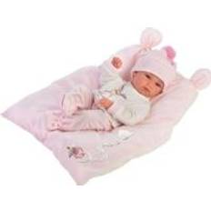 Leker Llorens Bimba 63556 Baby Doll with Blue Eyes and Sex Mark 35 cm Beige