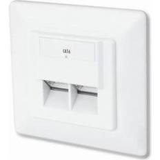 Digitus CAT 6 wall outlet, flush mount