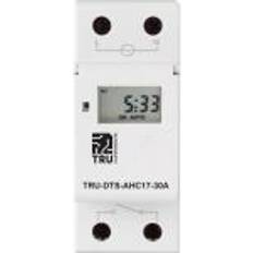 TRU Components Zeitschaltuhr für Frontaufbau Betriebsspannung: 230 V/AC TRU-ATS-15M-SUL181 1 Wechsler 16 A 250 V/AC Tagesprogramm (TC-8576080)