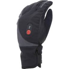 Sealskinz Waterproof Heated Cycle Gloves Unisex - Black
