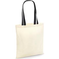 Westford Mill Bag For Life Contrast Handles - Natural/Black