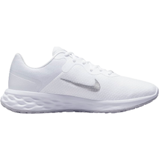 Nike 44 - Damen Sportschuhe Nike Revolution 6 Next Nature W - White/Pure Platinum/Metallic Silver
