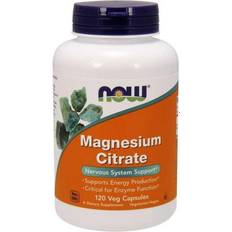 Now Foods Vitamins & Supplements Now Foods NOW Magnesium Citrate 120 Veg Capsules