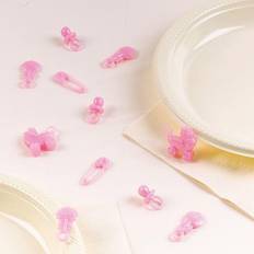 Amscan Baby Shower Table Sprinkle, Pink, 25 Pcs