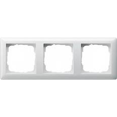 Gira 3x Frame System 55, Standard 55 Pure white (glossy) 021303