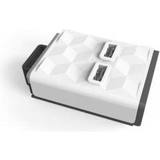 PowerCube Elektriske artikler PowerCube Allocacoc 8719186005298 Power Strip Module Extension to PowerStrip Socket White 2 USB Ports 2.4 A Total Output