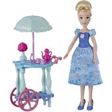Disney Prinzessinnen Spielzeuge Disney Princess Cinderella's Tea Trolley Playset with Cinderella Doll, Trolley, Tea Cups, Tea Pot, Toy for Girls 3 and Up