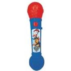 Helfer auf vier Pfoten Musikspielzeuge Paw Patrol LEXIBOOK MIC80PA Microphone for Children, Musical Toy Game, Built-in Speaker, Light Effects, Demo melodies Included, Blue/red