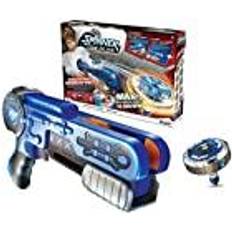Silverlit 86300 Single Blaster Gun and Spinning top Spinner, Mixed Colours