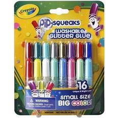 Crayola Pip Squeak Glitter Glue pack of 16 set of 16