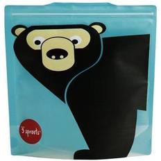 3 Sprouts Bear Sandwich Bag 2-pack