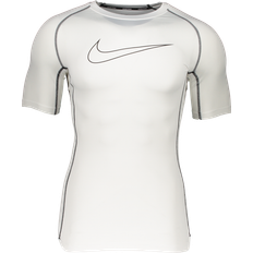 Trainingsbekleidung Basisschicht Nike Dri-Fit Pro Short Sleeve Top Men - White/Black