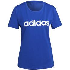 adidas Design 2 Move Logo T-shirt Women - Bold Blue/White